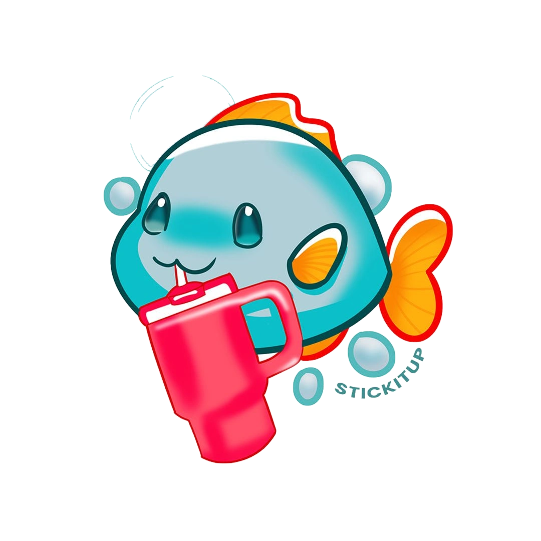Cute Fish Sticker
